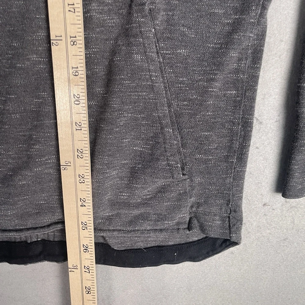 Adidas Hooded Pullover‎ Sweatshirt Men Gray Medium Long Sleeve